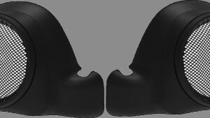 SADDLE TRAMP Lower Fairing Speaker Pods - Twin Cooled