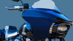 PAUL YAFFE BAGGER NATION Sharknado® Fairing - 9" Windshield - Harley Davidson