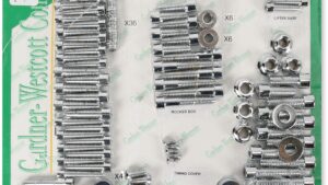 GARDNER-WESTCOTT Bolt Kit - Motor Set - Socket-Head - FLHT