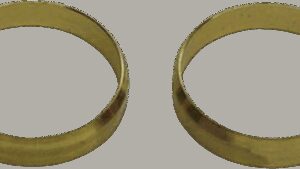 COLONY Intake Manifold Seal - Brass - '40-'56