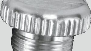 COLONY Transmission Plug - Aluminum - Slotted