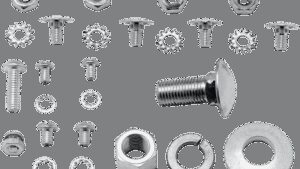 COLONY Screw Kit - Outer/Wheel Hub - Round/Button-Head - Cadmium Plated