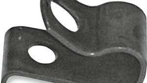 COLONY Clamp - Speedometer Cable - Parkerized - '36-'51 Harley-Davidson