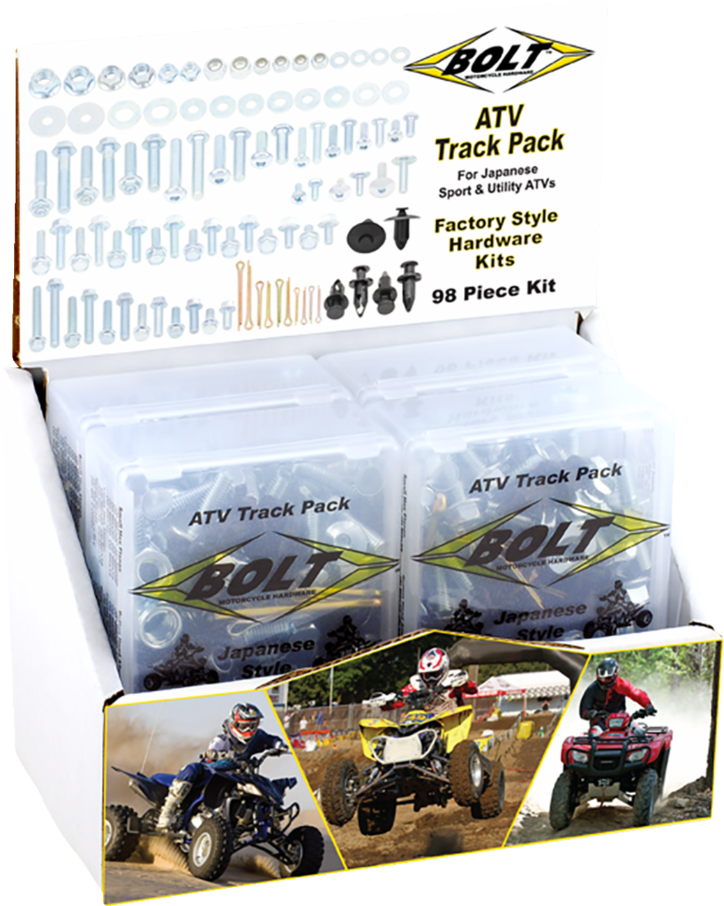 BOLT Track Pack - ATV - 6 Pack