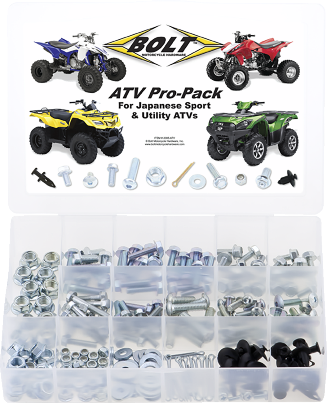 BOLT Hardware - Pro Pack - Japanese/ATV - 225-Piece Kit