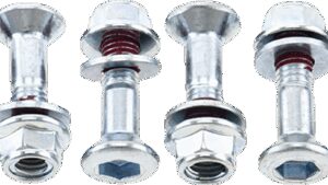 BOLT Fastener Kit - Hub-Savers/Sprocket - Double Locked - Silver - 6 Pack