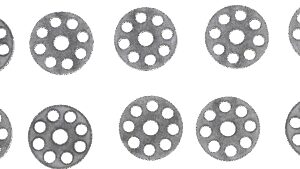 BOLT Works Washers - Aluminum - M6 x 25 mm - 10 Pack