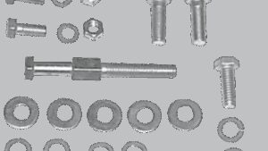 COLONY Hardware Kit - Transmission Mount - Cadmium Plated - '36-'64 Big Twin