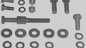 COLONY Hardware Kit - Transmission Mount - Parkerized - '36-'64 Big Twin