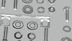 COLONY Hardware Kit - Transmission Mount - Chrome - '65-Early '77 Big Twin