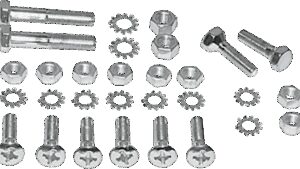 COLONY Mount Kit - Fender - Rear - Chrome