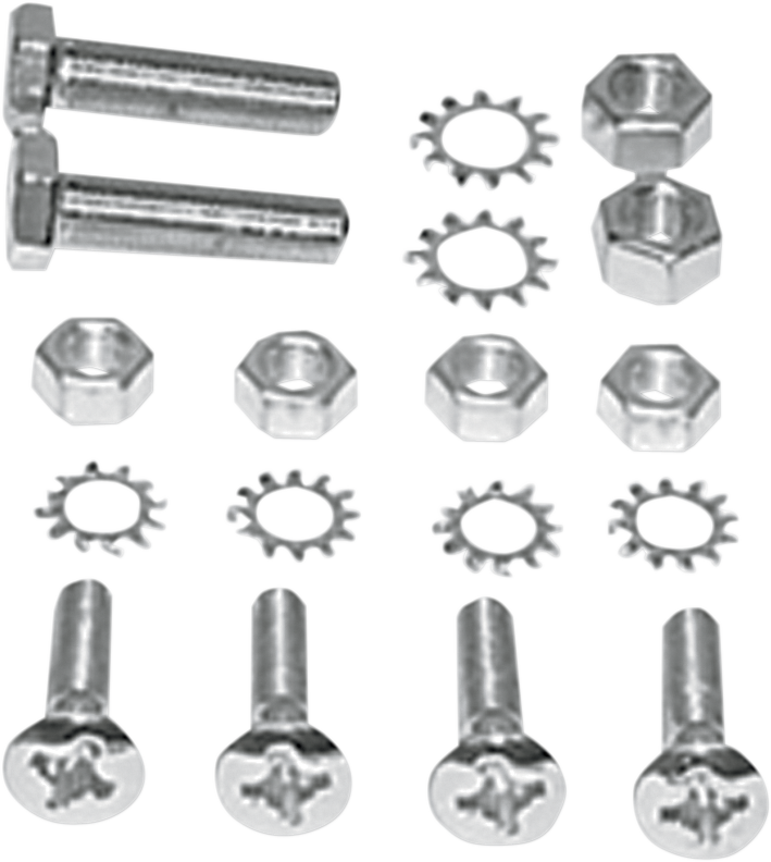 COLONY Hardware Kit - Stock/Motor - Cadmium Plated - '58-'65 Duo Glide/Electra Glide - Image 2