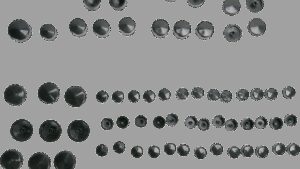 DRAG SPECIALTIES Bolt Cover Kit - Standard/Engine - Black - '04-'21 Sportster