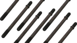 S&S CYCLE Cylinder Studs - 3/8-16 x 6.680" - 8 Pack - Evolution Big Twin