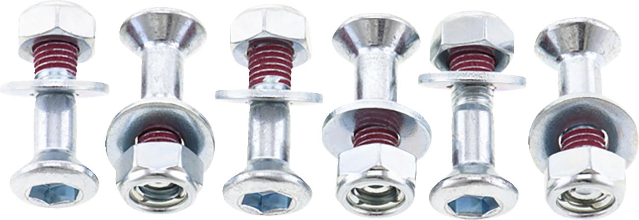 DRAG SPECIALTIES Bolt Cover Kit - Standard/Engine - Chrome - '07-'08 Touring - Image 2