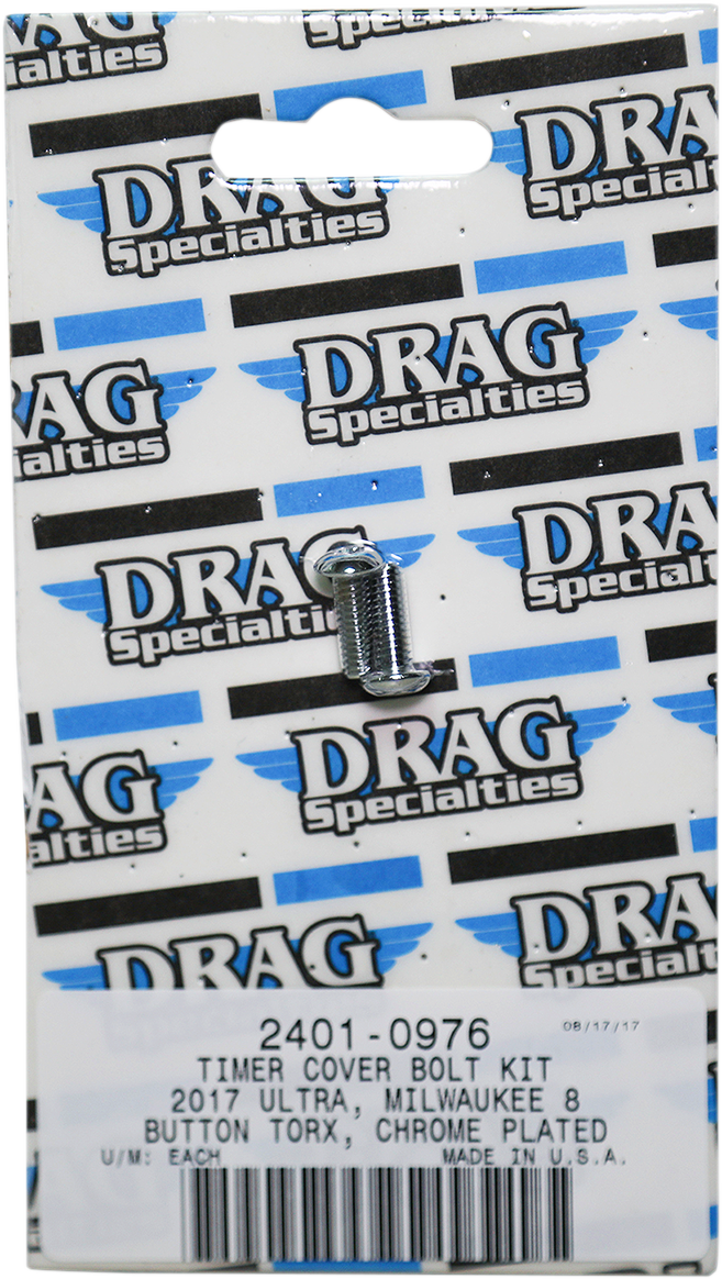 DRAG SPECIALTIES BOLT KIT M8TMRCOV TORX CH - Image 2