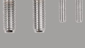 DRAG SPECIALTIES Bolt Kit - Rear Brake Control - Smooth/Socket-Head - Chrome - M8