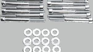 GARDNER-WESTCOTT Bolt Kit - Motor Case - Socket-Head - Chrome - M8