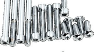 GARDNER-WESTCOTT Bolt Kit - Primary/Derby Cover - Socket-Head - Chrome