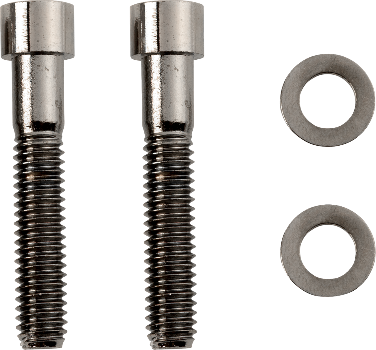 DRAG SPECIALTIES Bolt Kit - Starter - Smooth/Socket-Head - Black/Chrome - M8