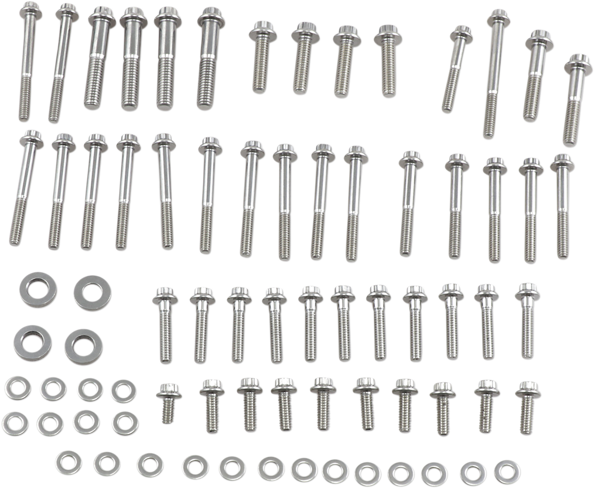 FEULING PARTS Fastener Kit - External Primary/Transmission - 12-Point - FX