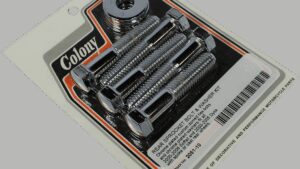 COLONY Bolt/Washer Kit - Right Spring - Chrome