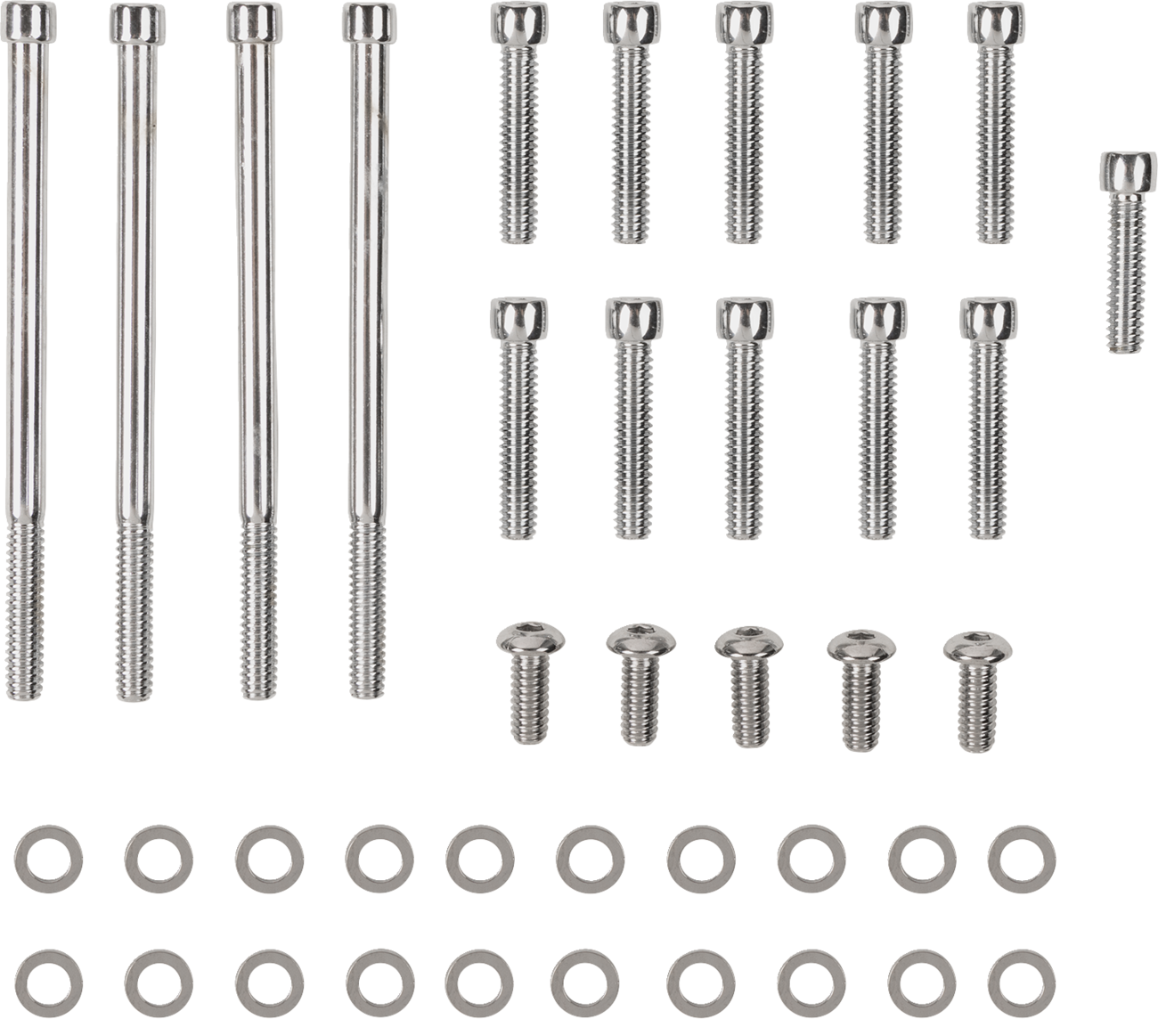 COLONY Bolt Kit - Primary Cover - Stock-Head - '07-'23 Softail/'17-'23 Touring