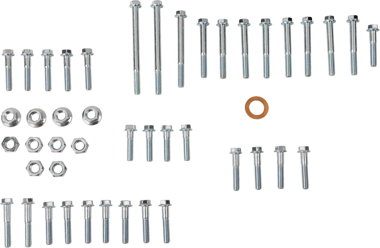DRAG SPECIALTIES Hardware Kit - Brake Rotor - Socket-Head - with Nut - 3/8"-16 - Image 2