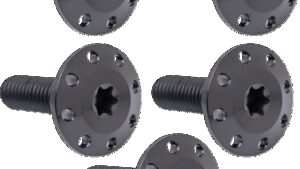 ARLEN NESS Bolt Kit - Holeshot/Front/Floating/Brake Rotor - Spoke Mount - Black - 5 Pack