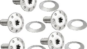ARLEN NESS Bolt Kit - Holeshot/Front/Floating/Brake Rotor - Spoke Mount - Polished - 5 Pack