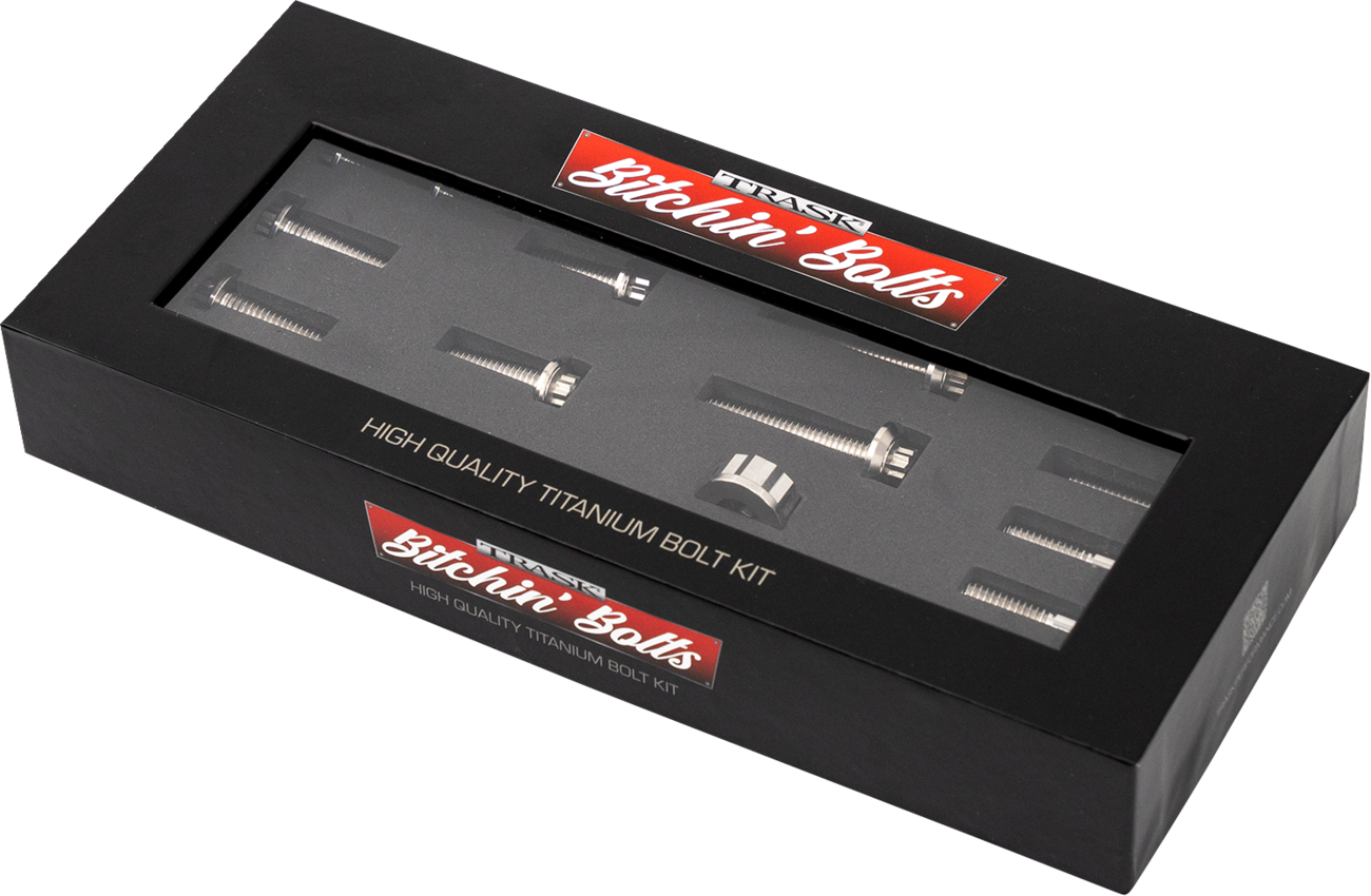 TRASK HARWARE KIT TITANIUM M8 MOTOR MOUNT