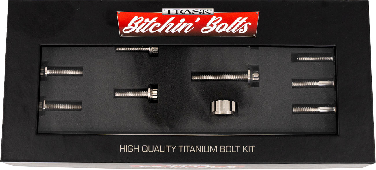 TRASK HARWARE KIT TITANIUM M8 MOTOR MOUNT - Image 2