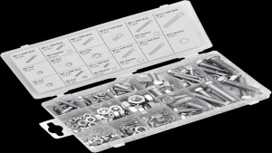 PERFORMANCE TOOL METRIC NUT/BOLT ASST 240