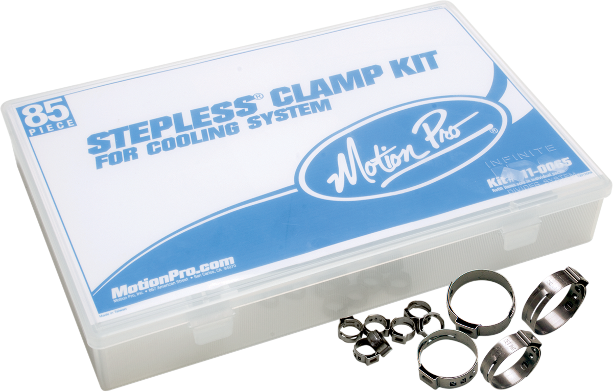 MOTION PRO Ear Clamps - Cooling System - Stepless - Assortment