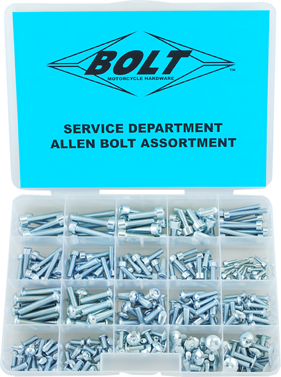 COLONY Hardware Kit - Cylinder Base Nuts - Chrome - '36-'77 Harley-Davidson - Image 2