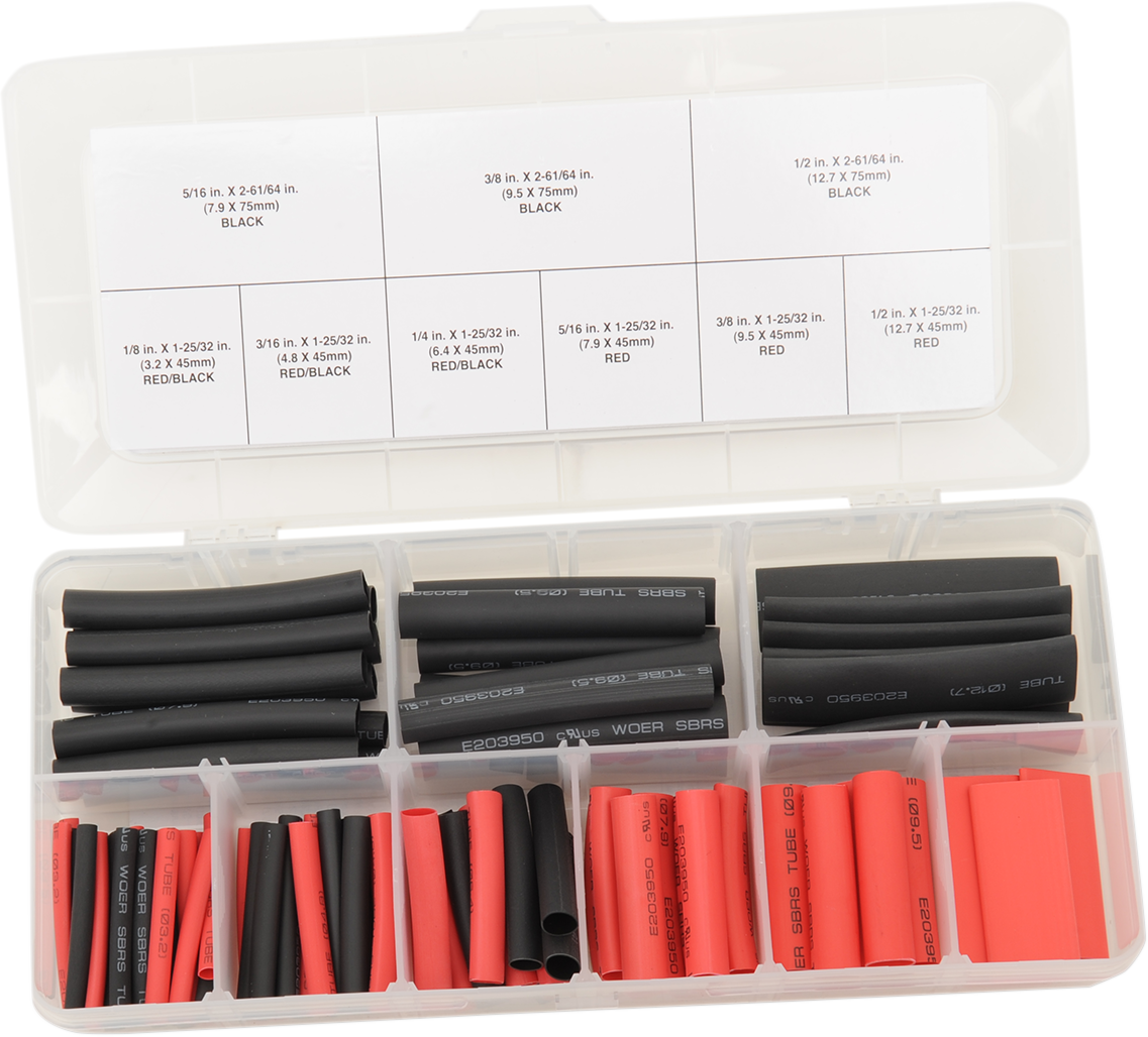 PERFORMANCE TOOL Heat Shrink Tubing - Heavy Duty