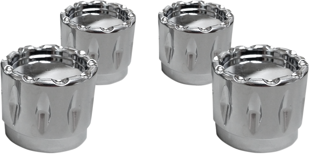 AVON GRIPS Cover - Head Bolt - Rival - Chrome