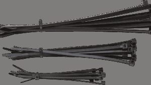 MOOSE OFFROAD Cable Ties - Black - 30-Pack