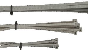 MOOSE OFFROAD Cable Ties - Grey - 30-Pack