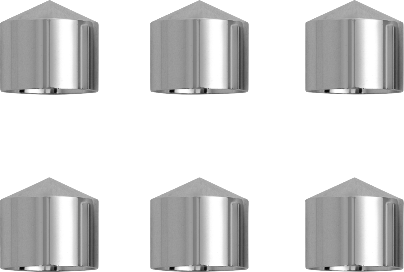 CIRO Caps - Rocker Box/Bolt - Peaked - Chrome