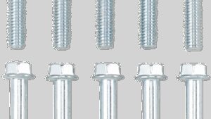 Bolt - Flange - M6 x 75 - 10-Pack