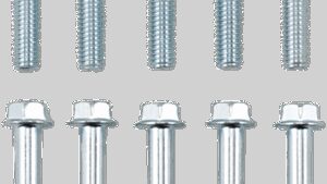 Bolt - Flange - M6 x 80 - 10-Pack