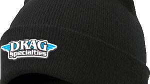 THROTTLE THREADS Drag Specialties Stocking Cap - Black