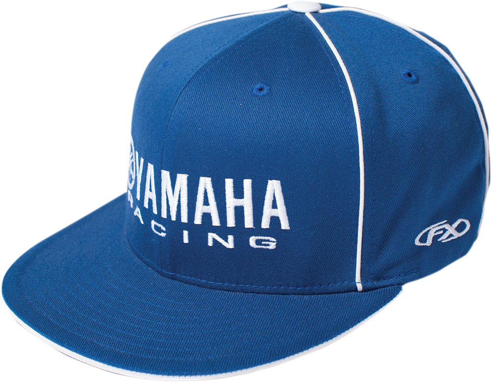 FACTORY EFFEX Yamaha Racing Flexfit® Hat - Royal Blue - Small/Medium