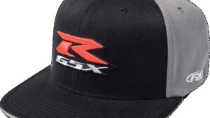 FACTORY EFFEX GSX-R Flexfit® Hat - Black/Gray - Small/Medium
