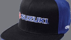 FACTORY EFFEX Suzuki Flexfit® Hat - Black/Blue - Small/Medium