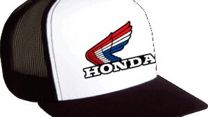FACTORY EFFEX Honda Vintage Snapback Hat - Black/White