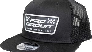 PRO CIRCUIT Checkered Flag Patch New Era Hat - Black