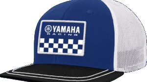 YAMAHA APPAREL Yamaha Racing Hat - Flat Bill - Black/Blue