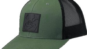 MOOSE OFFROAD Moose Agroid Embossed Hat - Green/Black - One Size